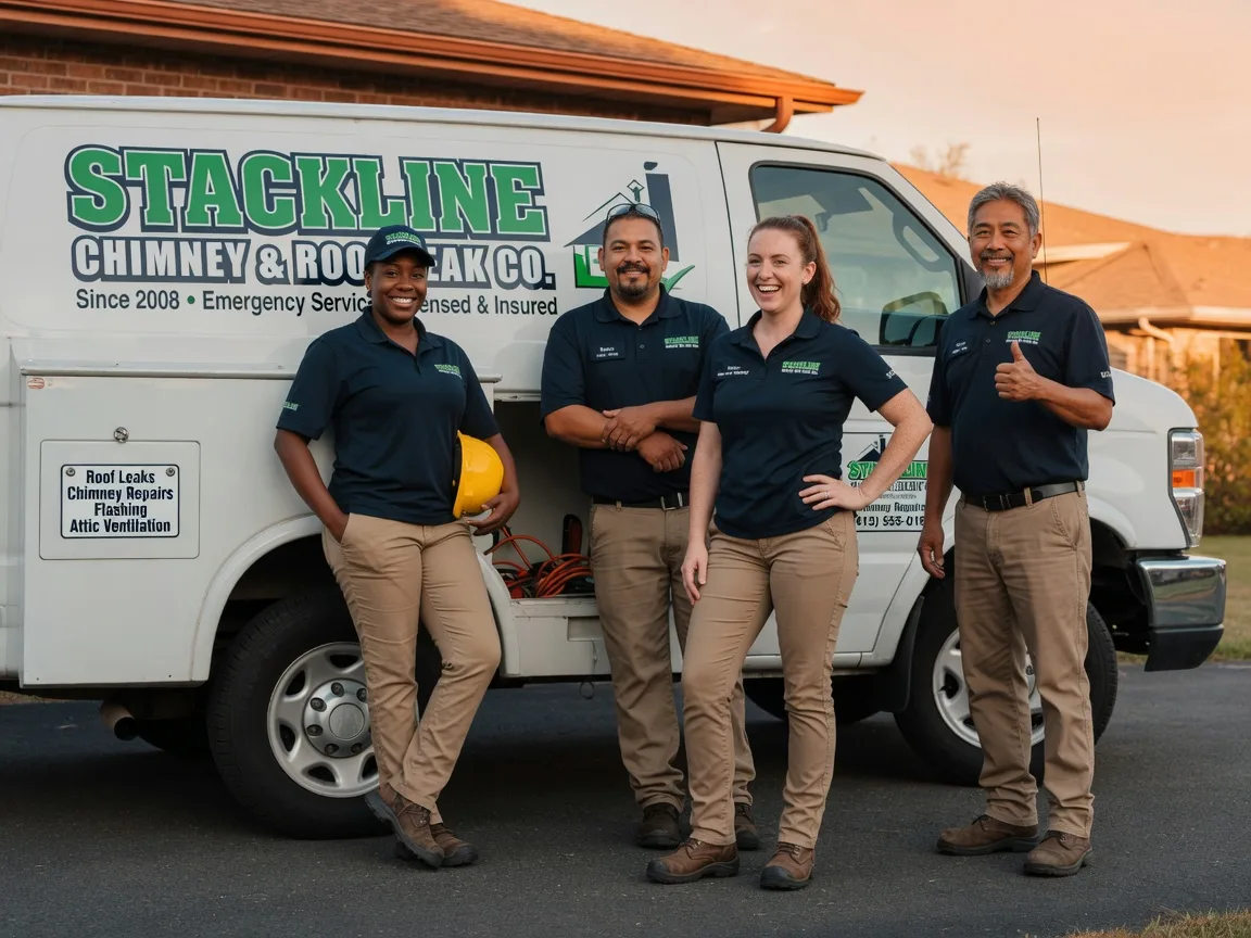 Chimney flashing repair company in Gary, WV